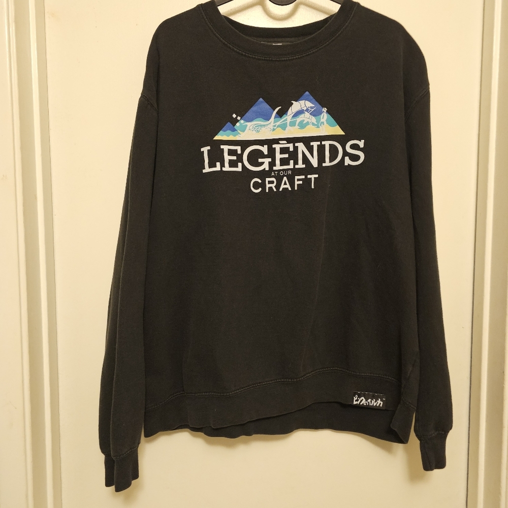Mens L Pink Dolphin sweatshirt